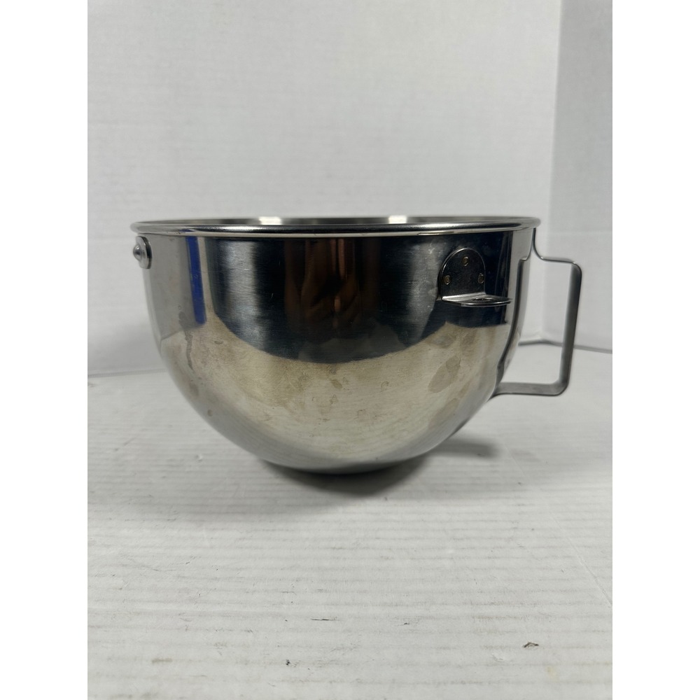 KitchenAid 5QT Stainless Steel Bowl Lift Stand Mixer Mixing Bowl with Handle